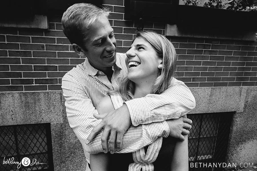 Beacon Hill Engagement Photo 