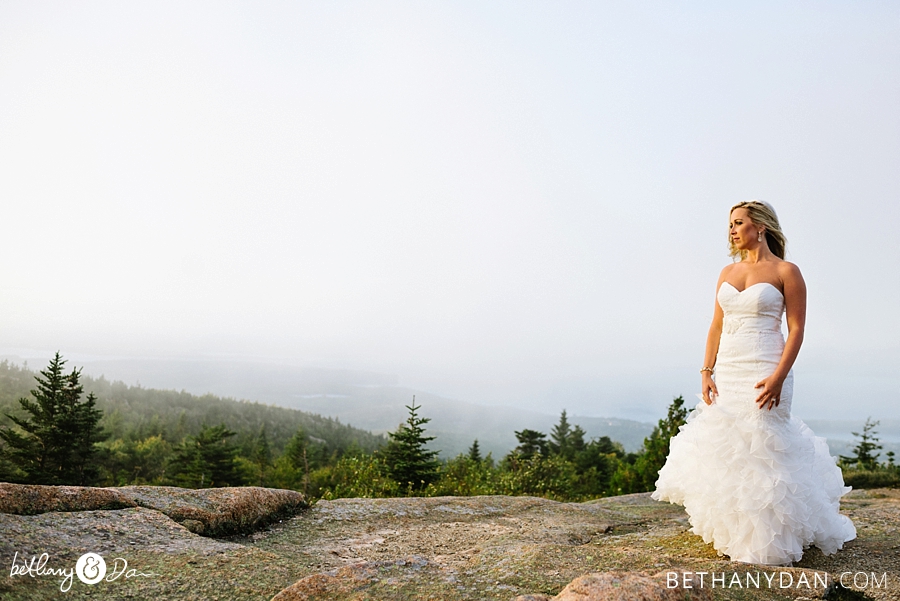 mountaintop bride