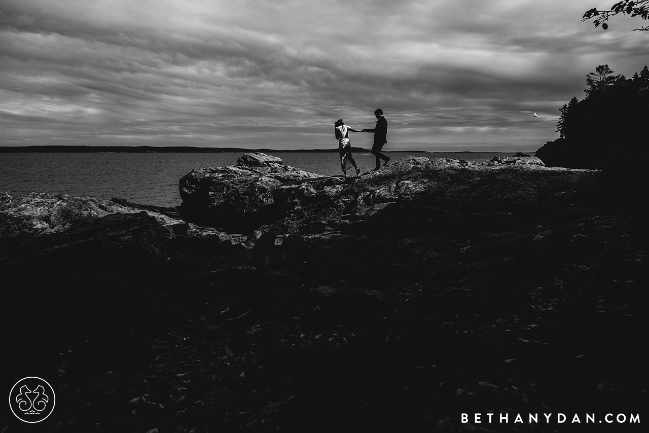 Bar Harbor Maine Elopement